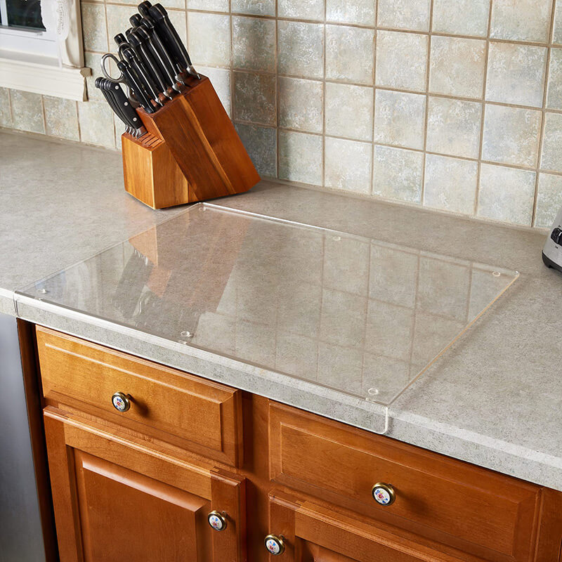 Non-Slip Glass Chopping Board – Secure Cutting Surface for Kitchen, Food Preparation