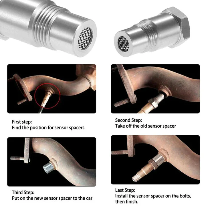 O2 Sensor Adapter M18 x 1.5 – Fix Check Engine Light, Auto Repair