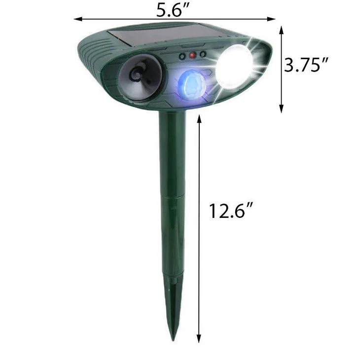 Ultrasonic Rabbit Repeller – Garden Protection, Outdoor Use
