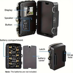 Night vision wildlife camera – HD video, outdoor – wildlife observation, security