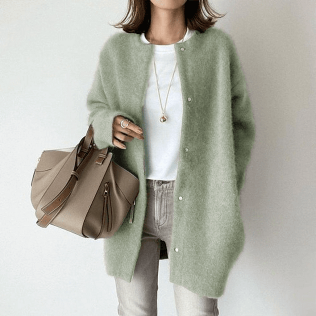 Women's Knit Cardigan – Casual Wear, Office Style