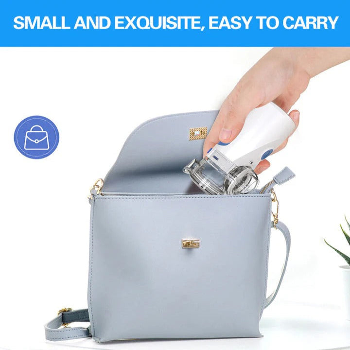 Portable Ultrasonic Mesh Nebulizer, Compact & Quiet – Personal Use, Travel