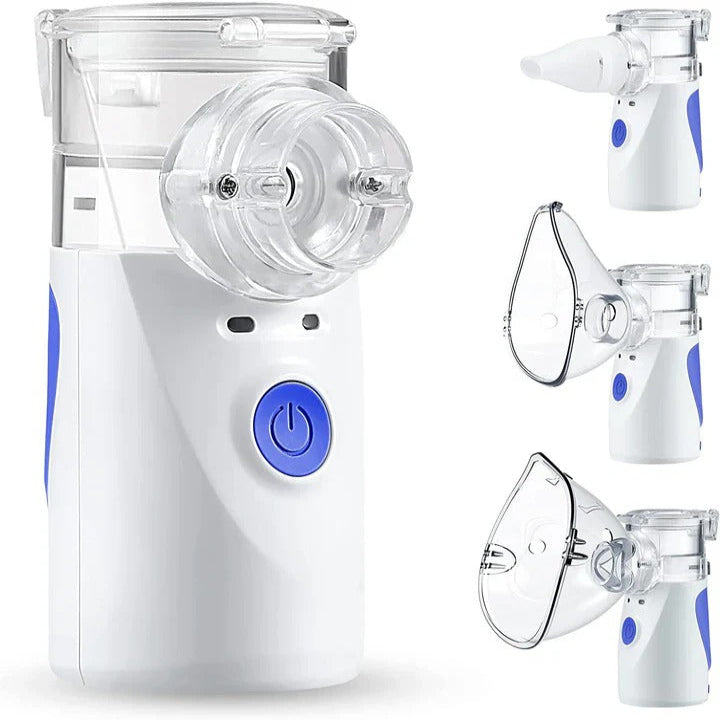 Portable Ultrasonic Mesh Nebulizer, Compact & Quiet – Personal Use, Travel