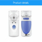 Portable Ultrasonic Mesh Nebulizer, Compact & Quiet – Personal Use, Travel