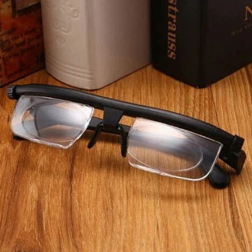 Adjustable Focus Glasses for Near and Far Sight – Reading, Outdoor Activities