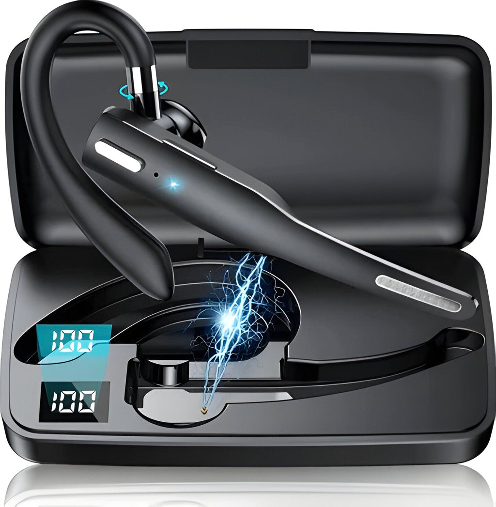Trucker Dual Mic Wireless Bluetooth 5.1 Noise Cancelling Headset – Gaming, Travel