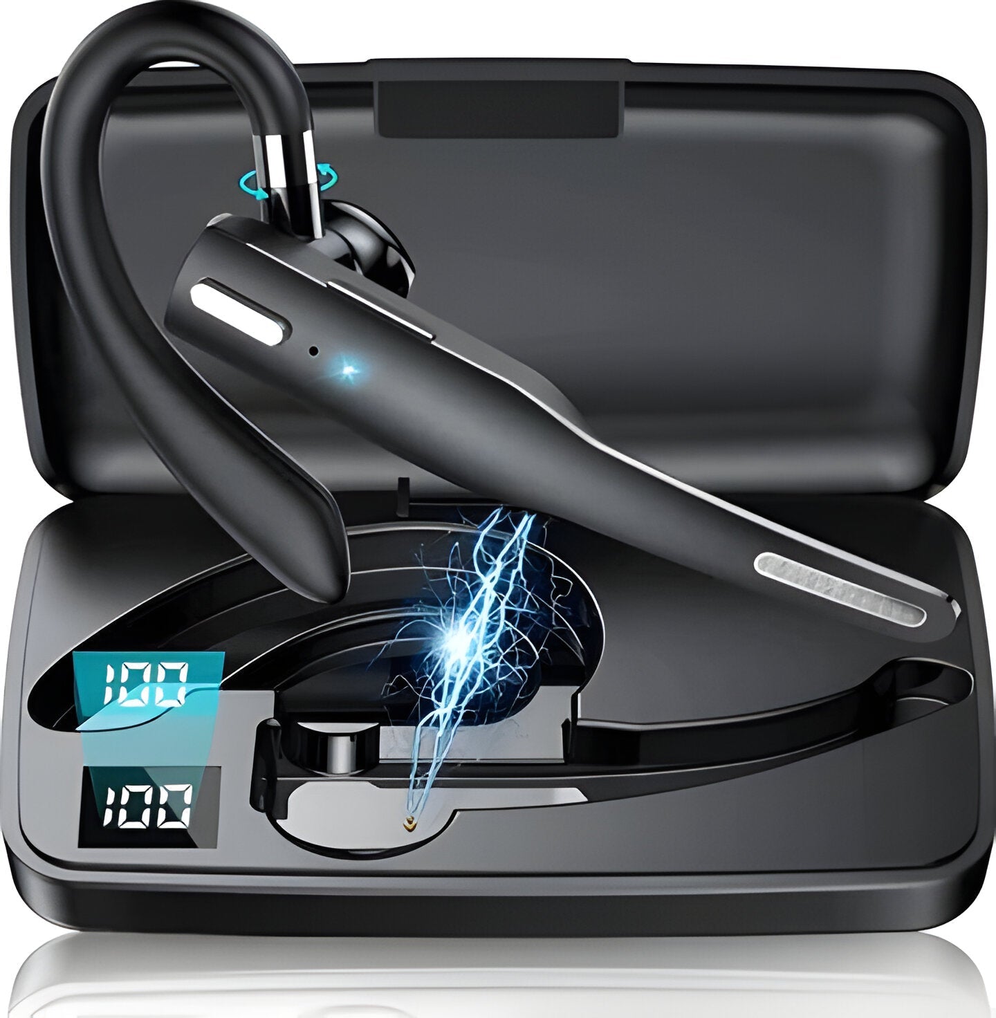 Trucker Dual Mic Wireless Bluetooth 5.1 Noise Cancelling Headset – Gaming, Travel