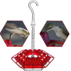 Ant Proof Hummingbird Feeder with Hanging Perch – Outdoor Garden, Patio