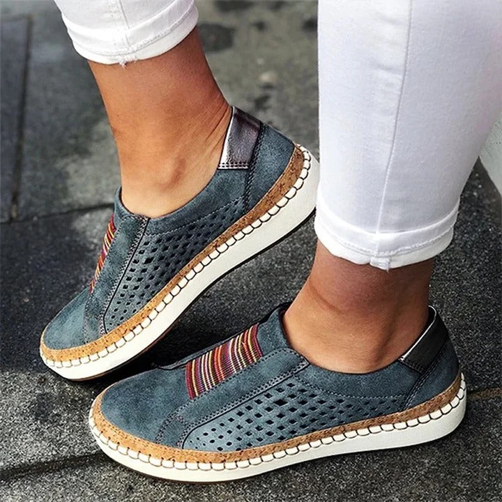 Womens Breathable Flat Bottom Bunion Corrector Sneakers – Comfort, Everyday Wear