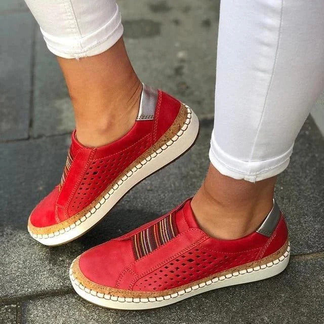 Womens Breathable Flat Bottom Bunion Corrector Sneakers – Comfort, Everyday Wear