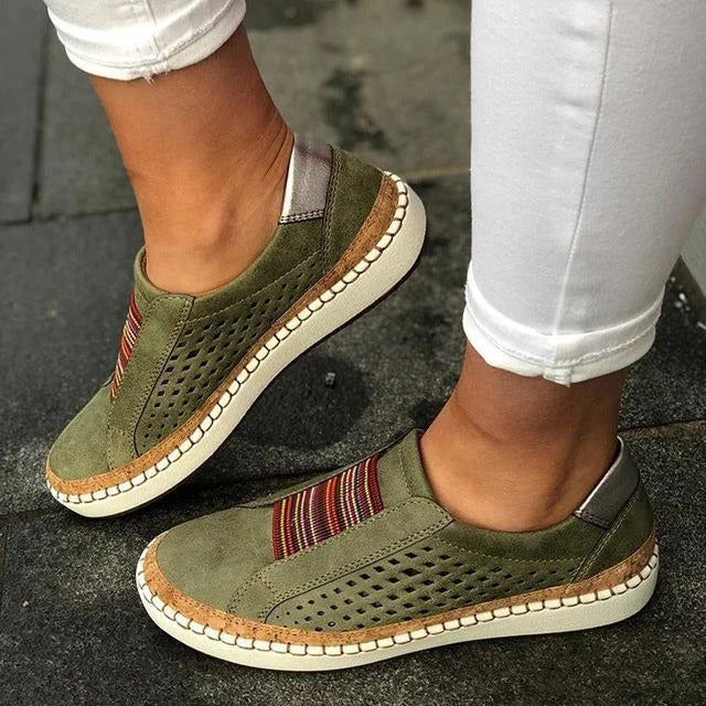 Womens Breathable Flat Bottom Bunion Corrector Sneakers – Comfort, Everyday Wear
