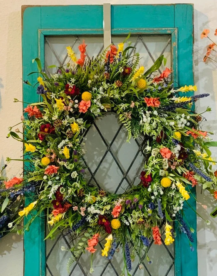 Texas Wildflower Wreath – Home Decor, Gift