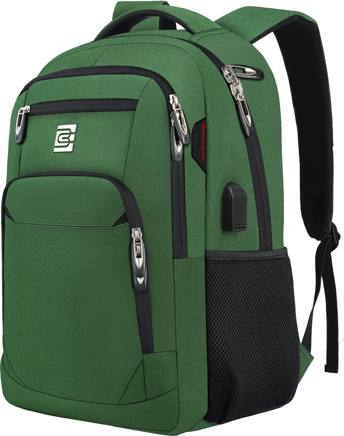 Slim Anti-Theft Laptop Backpack with USB Charging Port – Travel, Home Office