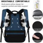 Slim Anti-Theft Laptop Backpack with USB Charging Port – Travel, Home Office