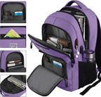 Slim Anti-Theft Laptop Backpack with USB Charging Port – Travel, Home Office