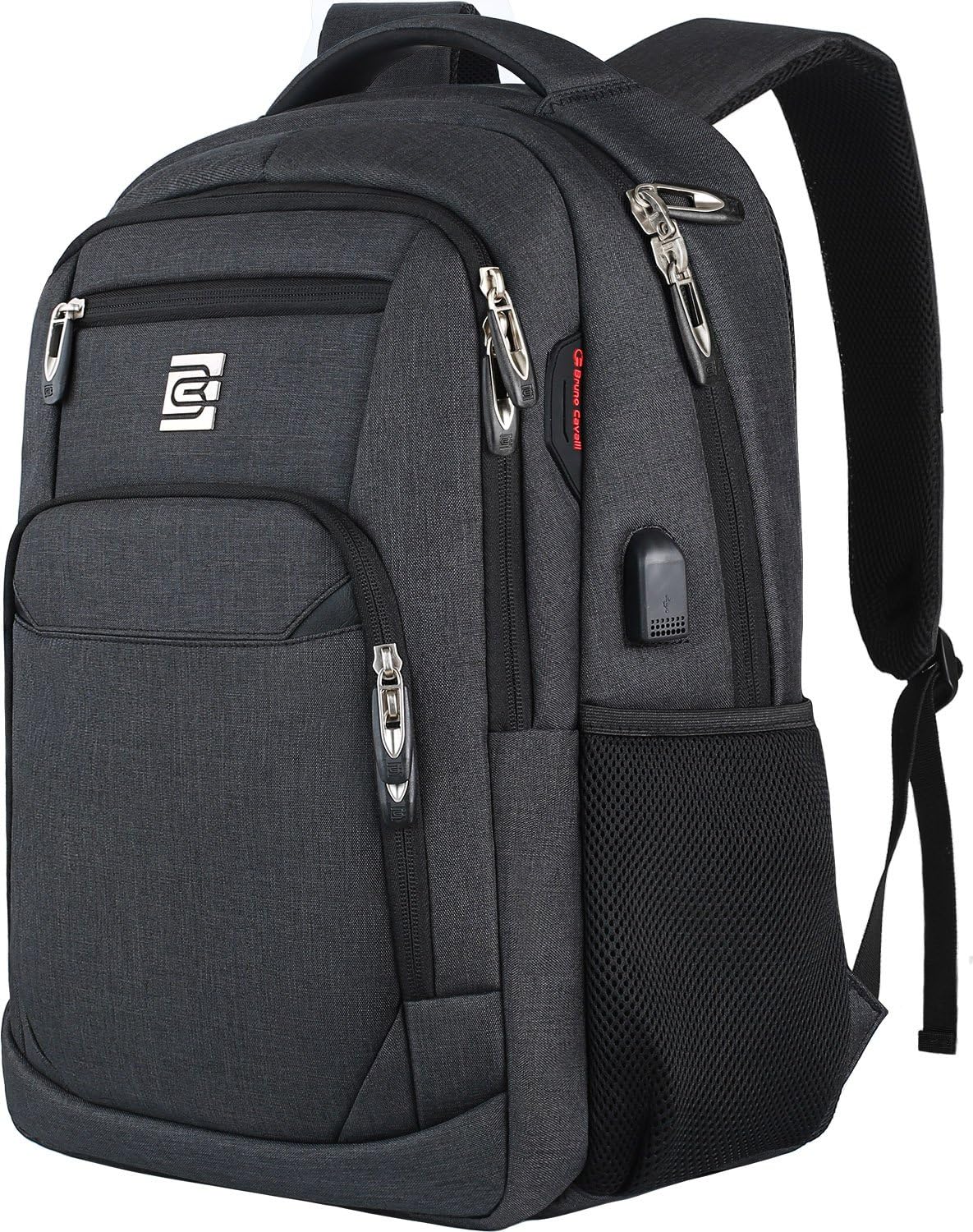 Slim Anti-Theft Laptop Backpack with USB Charging Port – Travel, Home Office