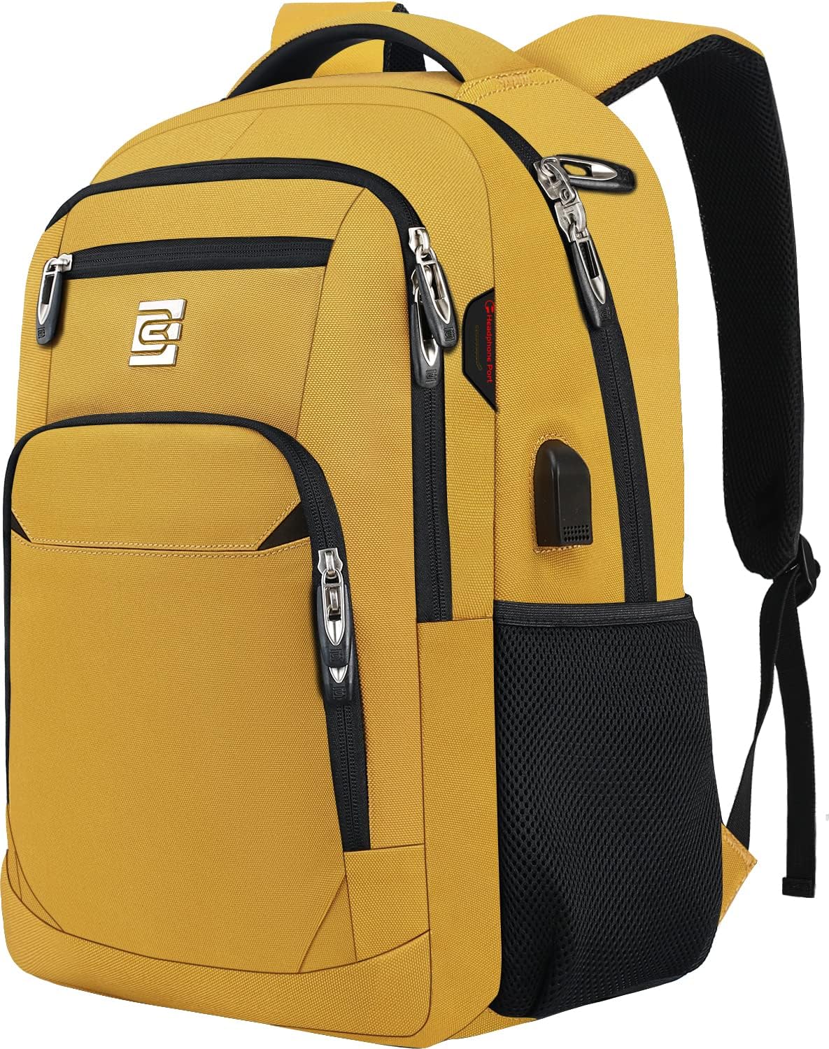 Slim Anti-Theft Laptop Backpack with USB Charging Port – Travel, Home Office