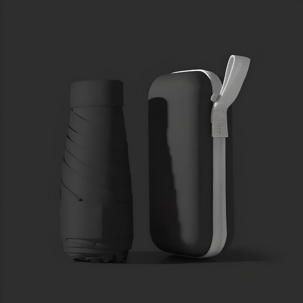 Pocket Umbrella with Waterproof Sleeve – Travel, Outdoor