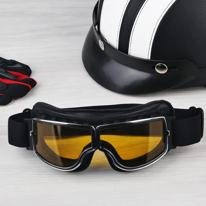 Vintage Motorcycle Goggles – Riding, Outdoor Adventure