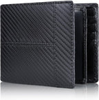 RFID-Blocking Leather Bifold Wallet for Men – Travel, Everyday Use
