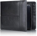 RFID-Blocking Leather Bifold Wallet for Men – Travel, Everyday Use