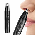 Painless Nose & Ear Hair Trimmer – Rechargeable, For Men & Women – Grooming, Travel