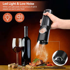 Rechargeable Electric Salt and Pepper Mill Set – Kitchen, Dining