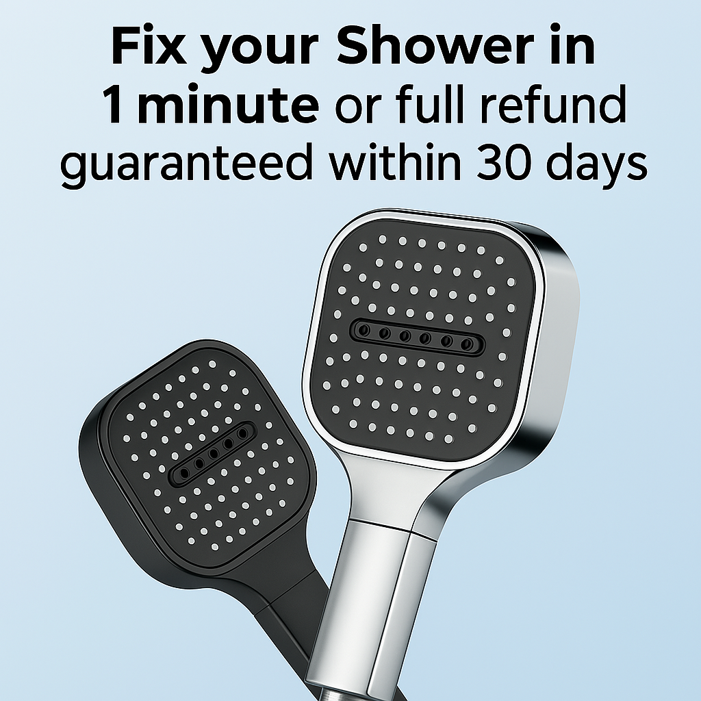 High Pressure Shower Head with Turbo Boost Technology – Home Spa, Daily Refresh