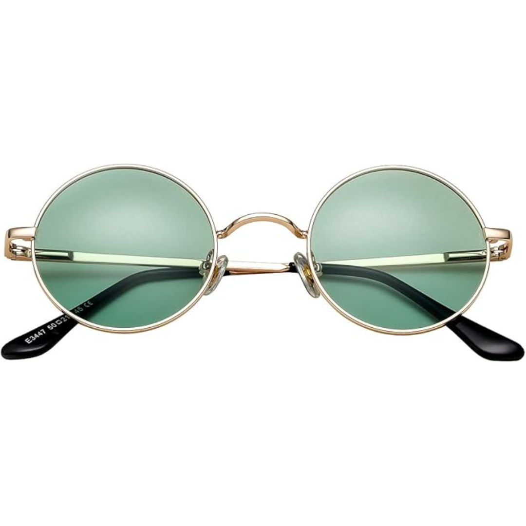 Retro Round Polarized Sunglasses – Stylish Accessory, Perfect for Summer