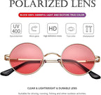 Retro Round Polarized Sunglasses – Stylish Accessory, Perfect for Summer