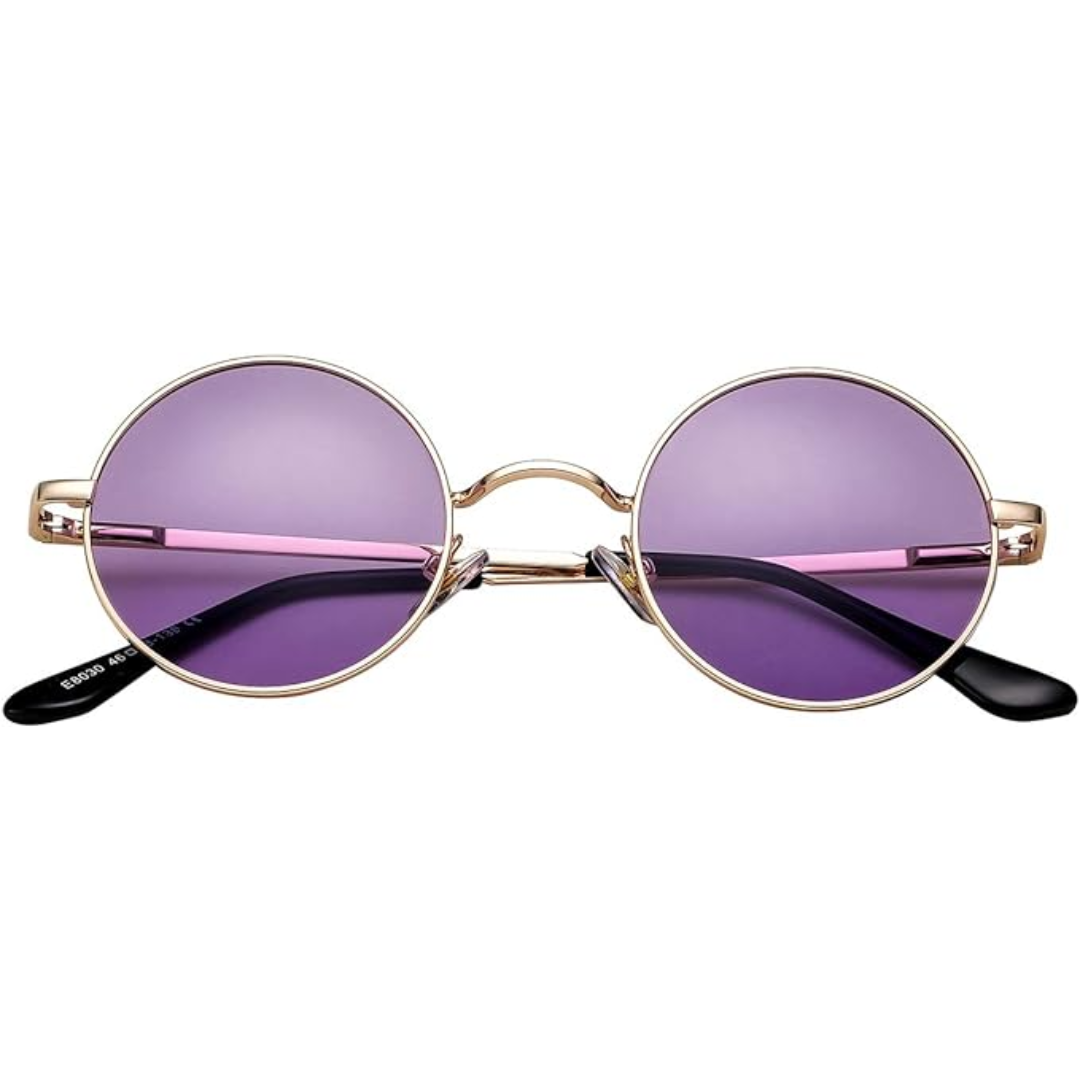 Retro Round Polarized Sunglasses – Stylish Accessory, Perfect for Summer