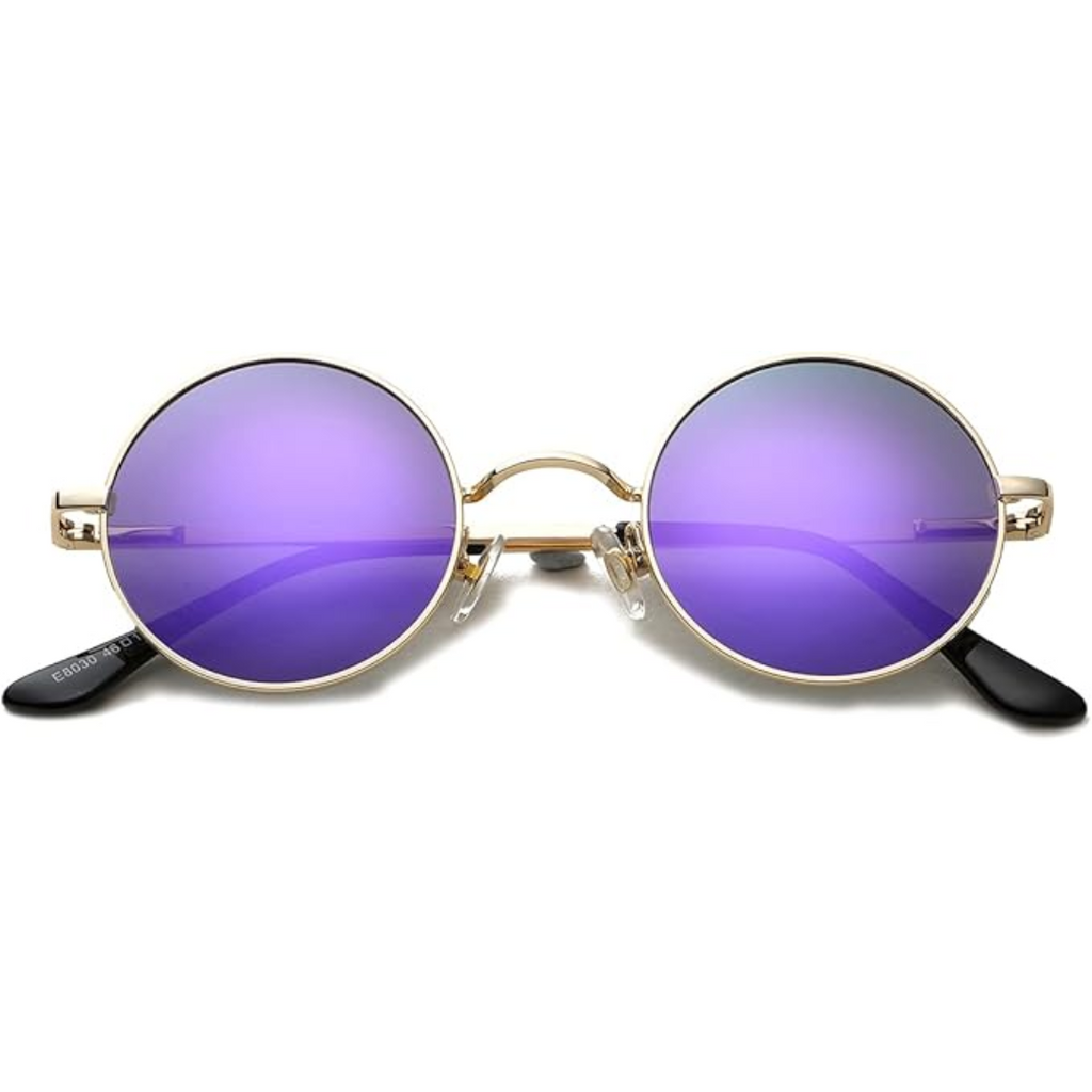 Retro Round Polarized Sunglasses – Stylish Accessory, Perfect for Summer