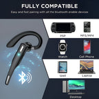 Trucker Dual Mic Wireless Bluetooth 5.1 Noise Cancelling Headset – Gaming, Travel