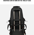 60L Waterproof Travel Laptop Backpack with USB Port – Travel, Outdoor