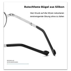 Ultra-Light Folding Reading Glasses with Blue Light Protection – Reading, Travel