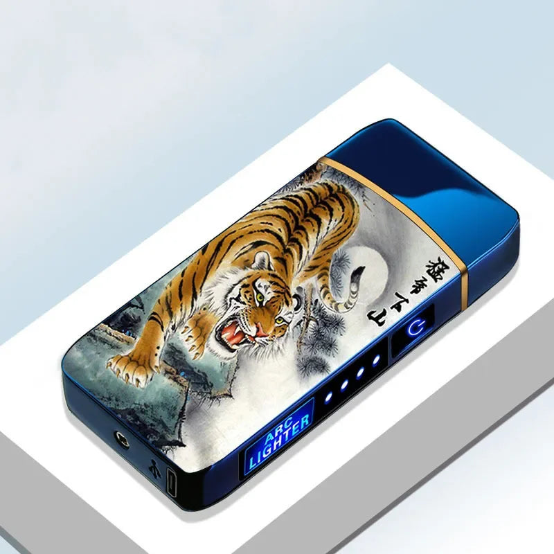 USB Rechargeable Plasma Lighters – Wind Resistant, Perfect for Camping, Travel