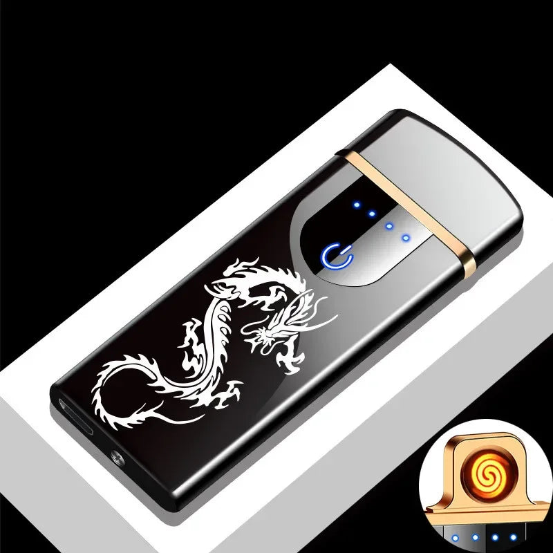 USB Rechargeable Plasma Lighters – Wind Resistant, Perfect for Camping, Travel