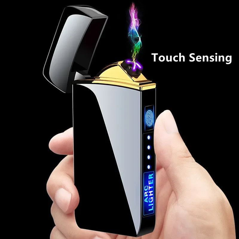 USB Rechargeable Plasma Lighters – Wind Resistant, Perfect for Camping, Travel
