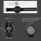 Waterproof Digital Sports Watch for Men – Fitness, Outdoor