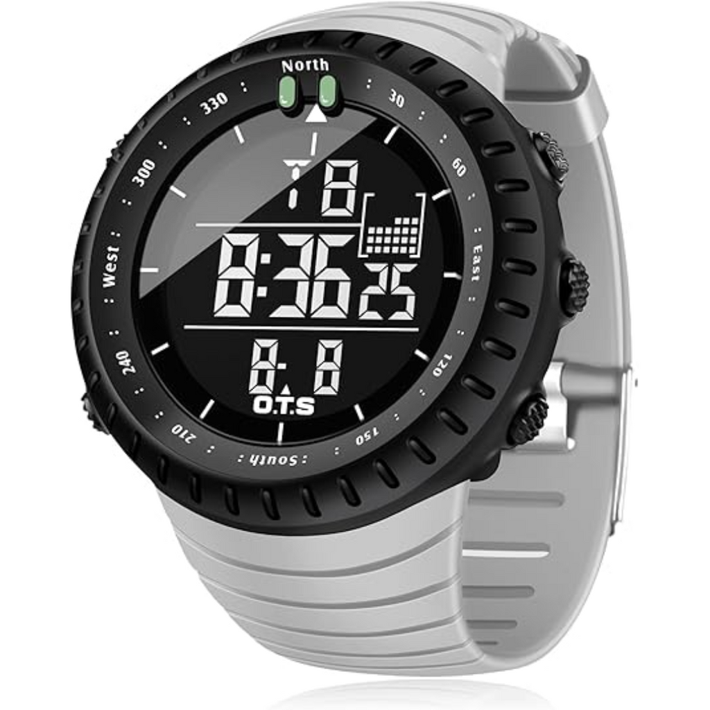 Waterproof Digital Sports Watch for Men – Fitness, Outdoor