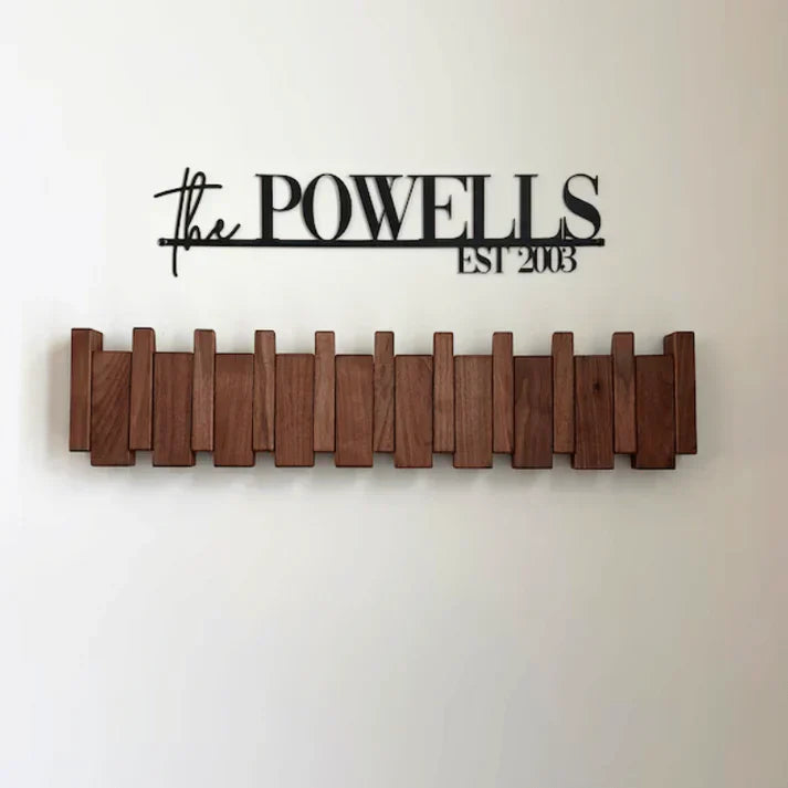 Wooden Piano Coat Rack – Stylish Storage, Home Organization