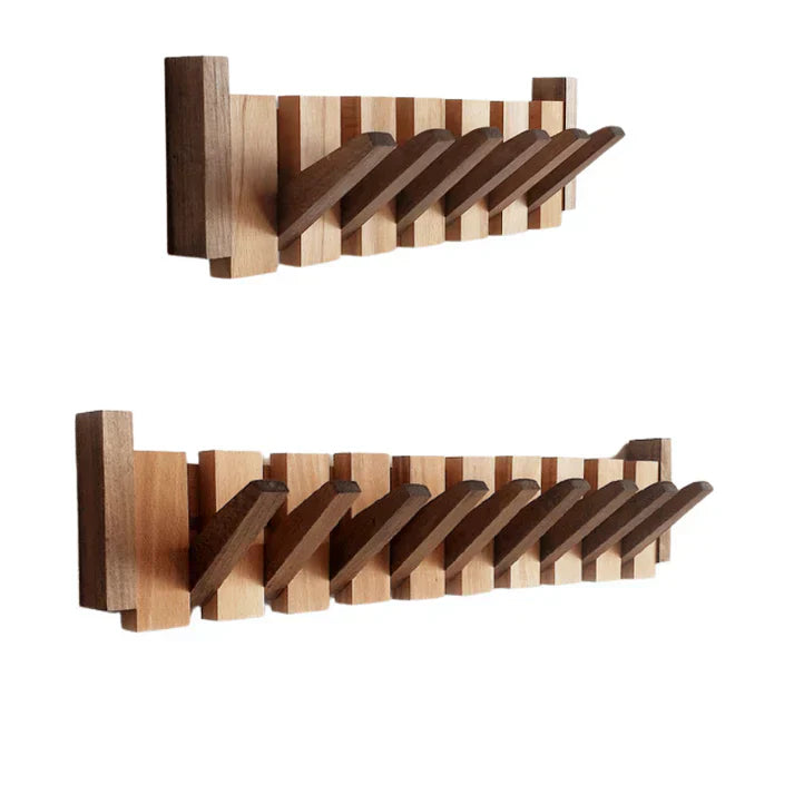 Wooden Piano Coat Rack – Stylish Storage, Home Organization